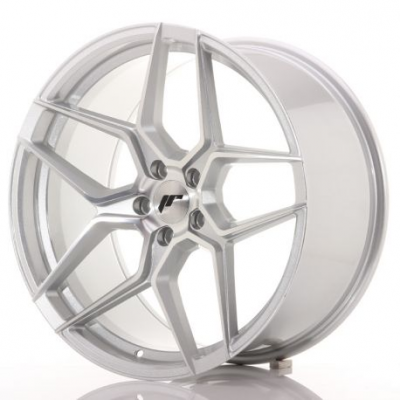 Japan Racing JR34 20x10 ET40 5x112 Silver Machined Face