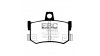 Задни спирачни накладки EBC Yellowstuff Street + Track DP4662/2R