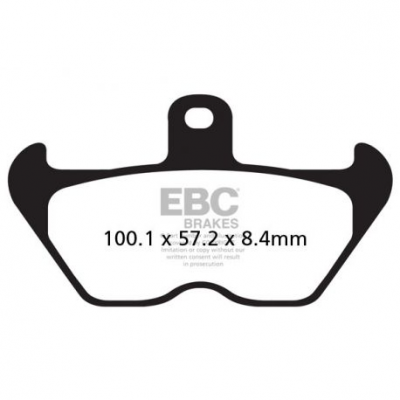 EBC Спирачни накладки Organic FA407