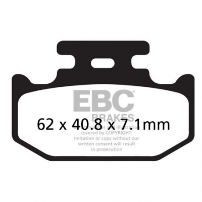 EBC Ръчна спирачка FA497TT