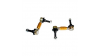 Whiteline Sway bar - link kit heavy duty adj steel ball, predná náprava