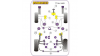 Powerflex Тампон за преден носач,заден (Race Use) Audi TT Mk1 Typ 8N 4WD (1999-2006)
