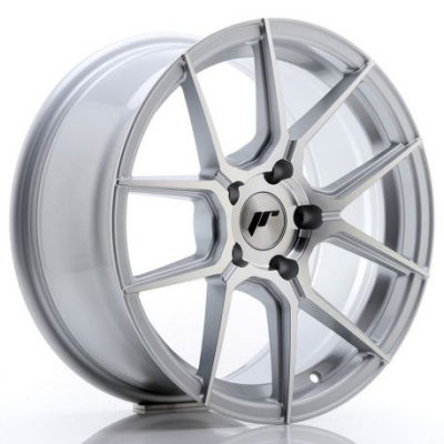 JR Wheels JR30 17x8 ET40 5x112 Silver Machined