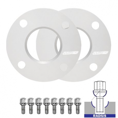 Комплект от 2бр фланци (дистанционни) за Mitsubishi Carisma DA I - 5mm, 4x100, 56,1