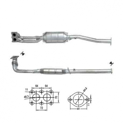 Magnaflow катализатор за MG ROVER