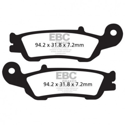 EBC Спирачни накладки Sintered FA450R