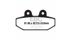 EBC Спирачни накладки FA710V