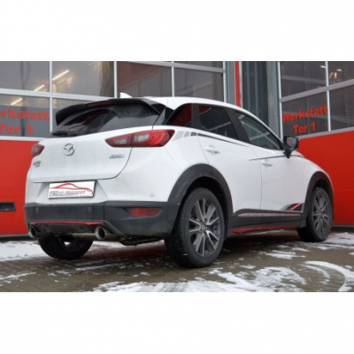 Gruppe A Дуплексна изпускателна система Mazda CX-3 AWD - ECE одобрено (992231-X)