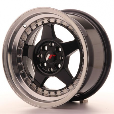 Japan Racing JR6 15x8 ET25 4x100/108 Glossy Black