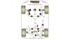 Powerflex Tампон на заден надлъжен носач Audi A3/S3 MK3 8V (2013-) Multi Link