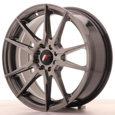 Japan Racing JR21 17x7 ET25 4x100/108 Hiper Black