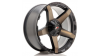 JR Wheels JRX5 20x9 ET20 6x139.7 Titanium Black