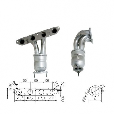 Magnaflow катализатор за MG ROVER