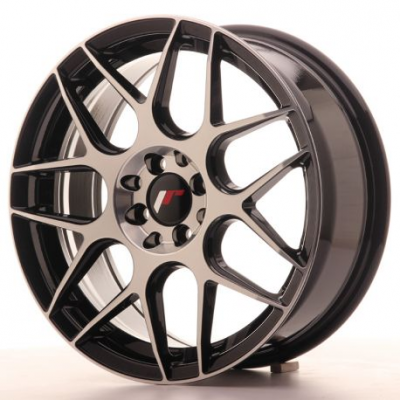 Japan Racing JR18 17x7 ET40 4x100/114 Black Machin