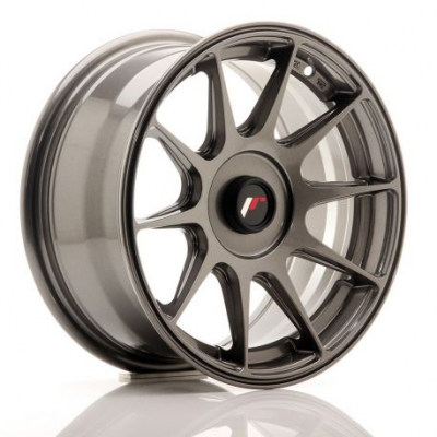 JR Wheels JR11 15x7 ET30 Blank Hyper Gray