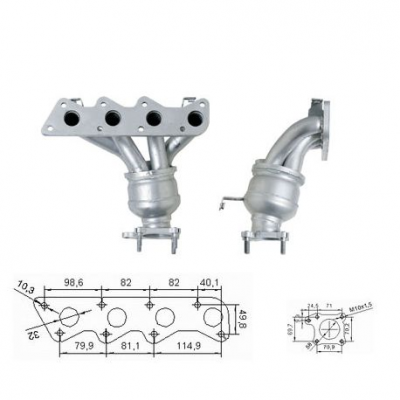 Magnaflow катализатор за SEAT VOLKSWAGEN