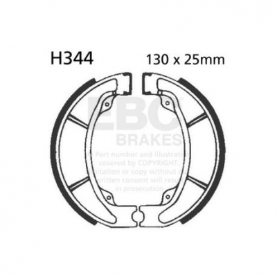 EBC Спирачни челюсти Organic H344