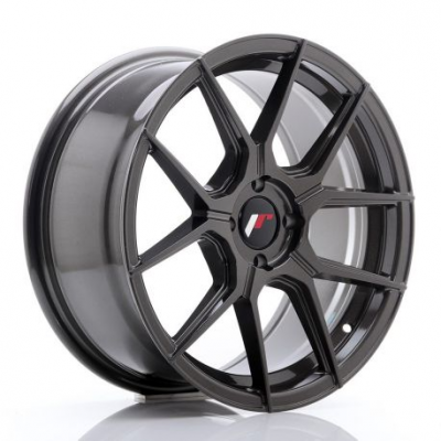 JR Wheels JR30 17x8 ET40 4x100 Hyper Gray