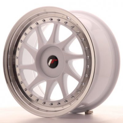 Japan Racing JR26 17x8 ET20-35 Blank White