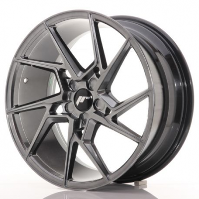 Japan Racing JR33 19x8,5 ET35-45 5H Blank Hyper Black