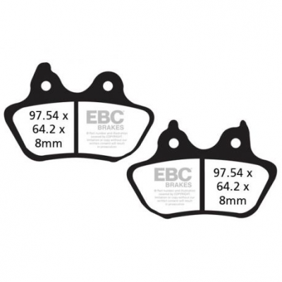 EBC Спирачни накладки FA434HH