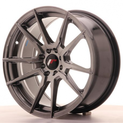 Japan Racing JR21 17x8 ET25 4x100/108 Hiper Black