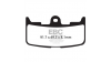 EBC Спирачни накладки Sintered FA345HH
