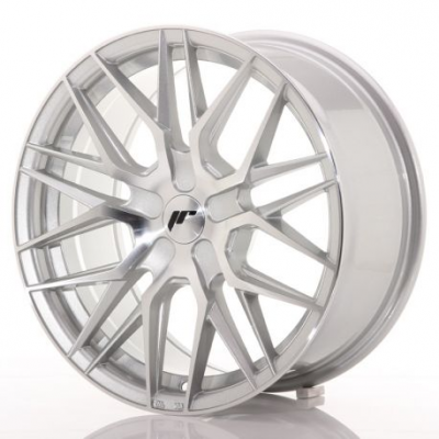 Japan Racing JR28 17x8 ET25-40 BLANK Silver Machin