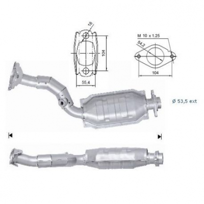 Magnaflow катализатор за NISSAN