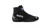 Състезателен обувки Sparco TOP с FIA удобрение, черни