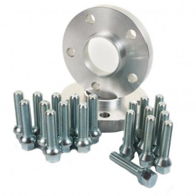 Комплект от 2бр фланци за Audi - 30мм (с дълги болтове), 5x100, 57,1мм