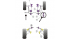 Powerflex Tампон на заден надлъжен носач Opel Cavalier/Calibra, Vectra A