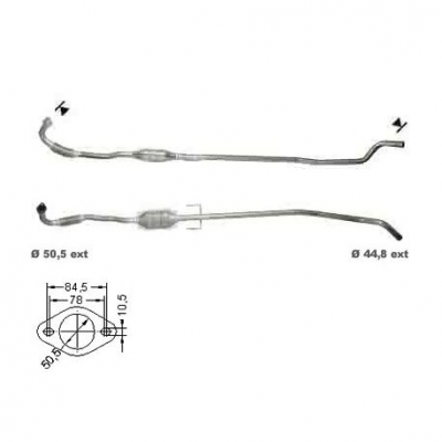Magnaflow катализатор за OPEL