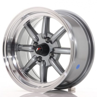 Japan Racing JR19 14x7 ET0 4x100 Gun Metal