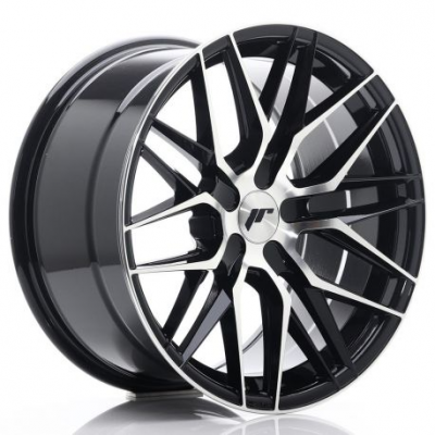 JR Wheels JR28 18x9,5 ET20-40 5H BLANK Glossy Black