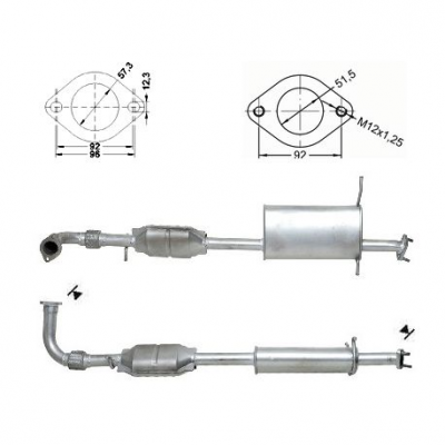 Magnaflow катализатор за HYUNDAI