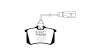 Задни спирачни накладки EBC Greenstuff 2000 Sport DP21412