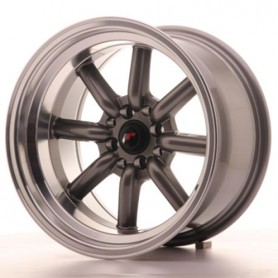 Japan Racing JR19 16x9 ET-25 4x100/114 Gun Metal