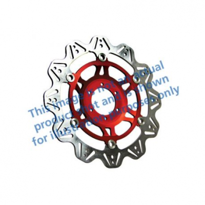 EBC Спирачен диск VR1141RED