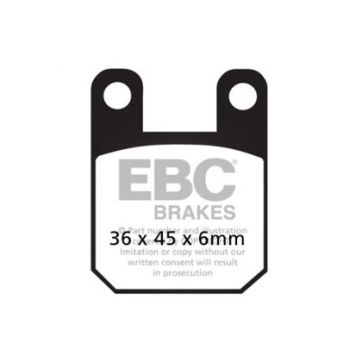 EBC Спирачни накладки SFAC SFAC115
