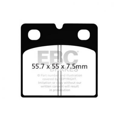 EBC Спирачни накладки Sintered FA019HH