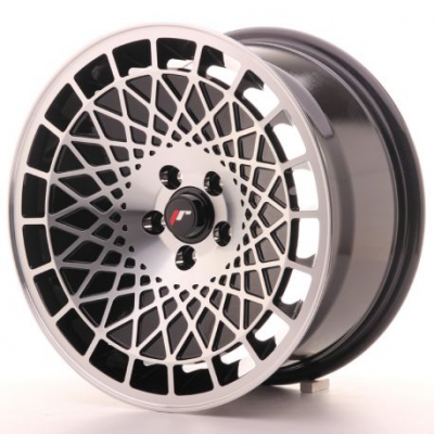 Japan Racing JR14 16x8 ET15 4x100 Black Machined