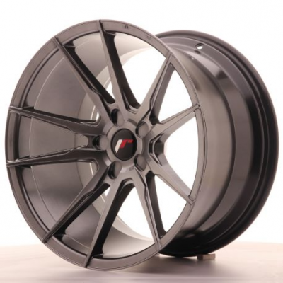 Japan Racing JR21 19x11 ET15-30 5H Blank Hiper Bla