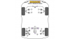 Powerflex Тампон за заден диференциал преден TVR Griffith - Chimaera All Models