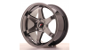 Japan Racing JR3 18x9 ET35-40 5H Blank Dark Hyper Black