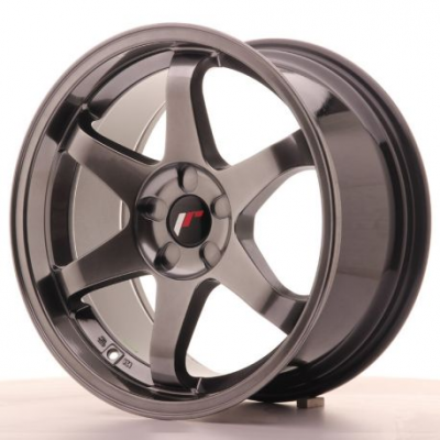 Japan Racing JR3 18x9 ET35-40 5H Blank Dark Hyper Black