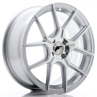 JR Wheels JR30 17x7 ET40 4x100 Silver Machined