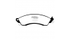 Предни спирачни накладки EBC Redstuff Ceramic DP31131C
