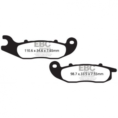 EBC Спирачни накладки SFAC SFAC693