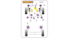Powerflex Тампон за двигател (Dog Bone) (Diesel) Volkswagen Golf Mk4 2WD Typ 1J